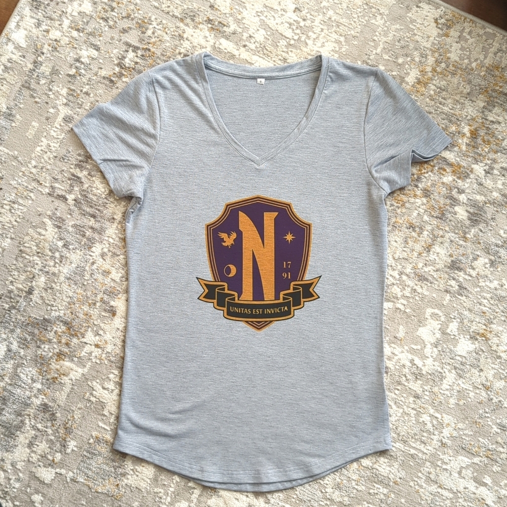 Nevermore Academy Shirt Wednesday Addams size XS/S